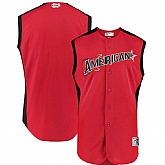 American League Red 2019 MLB All Star Workout Team Jersey Dzhi,baseball caps,new era cap wholesale,wholesale hats